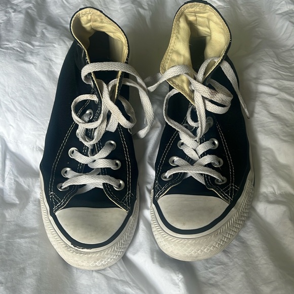 Converse High Tops Black size 4.5 Men’s - Picture 1 of 5